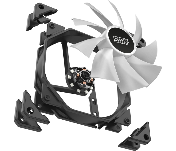 Silver Monkey X Oroshi 120 mm PWM ARGB SMXC006 - 747149 - zdjęcie 8